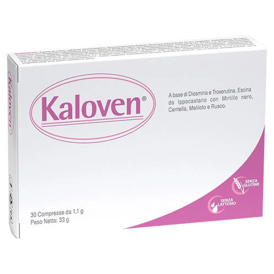 Terbiol Farmaceutici Kaloven Suplement diety 30 tabletek: ceny i cechy