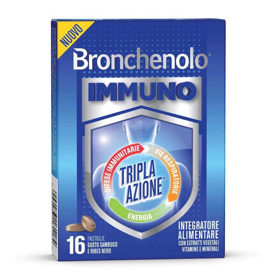 Bronchenol Immuno Triple Action 16 tabletten