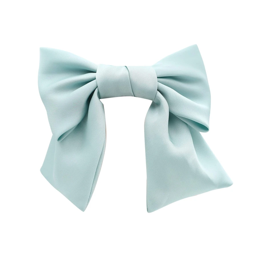 IB ACC GRAY TAIL BOW CLIP