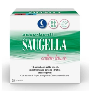 Saugella Tampones de Noche 12 Piezas