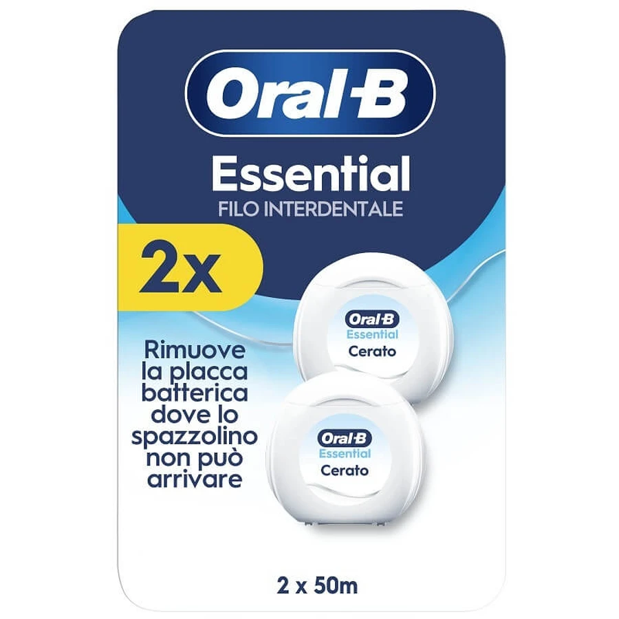 ORALB MAN WIRE INTERD WAX 2PCS