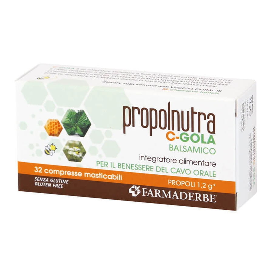 PROPOLNUTRA C Throat 32 Cpr