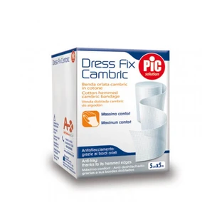 Venda con dobladillo Pic Cambric Cm 10 x 5 mt