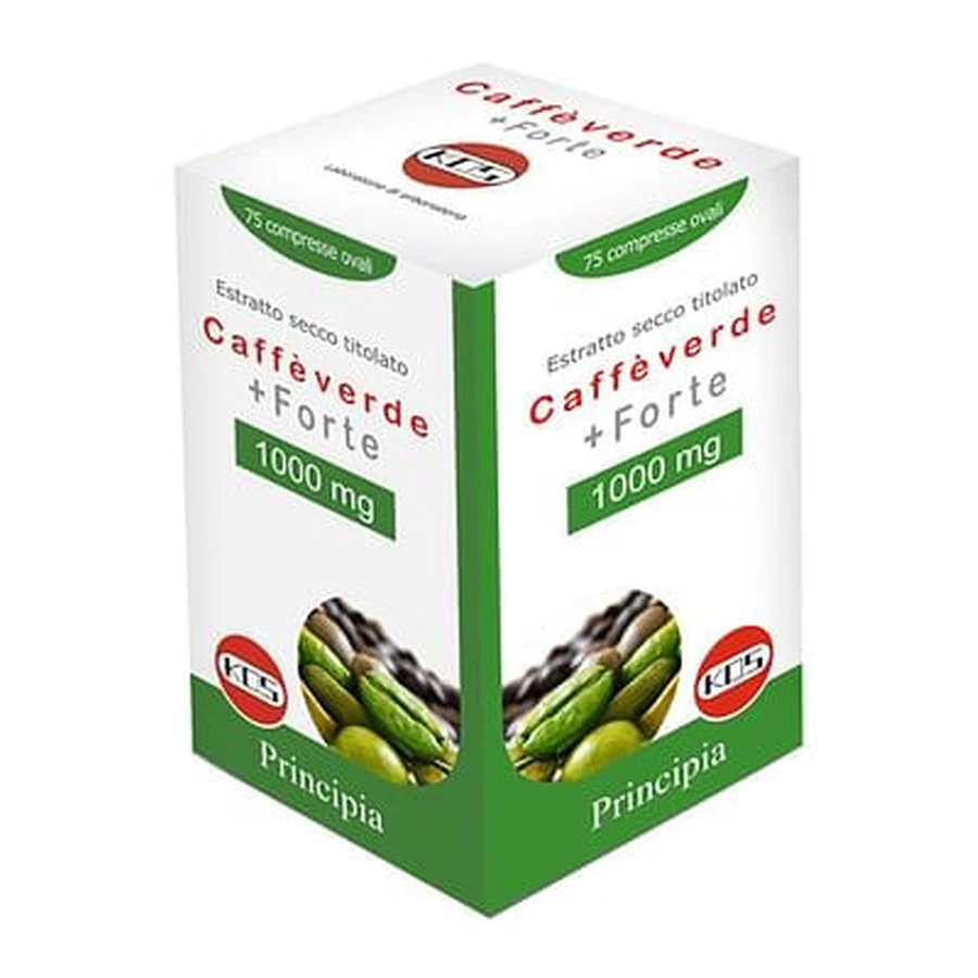 Grüner Kaffee Forte 75 ovale Tabletten