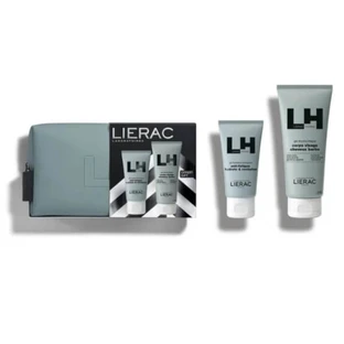 Lierac homme Weihnachts-Box-Set Feuchtigkeitsgel und Duschgel