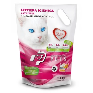 PET PROFESSIONAL LECHO SANITARIO NATURAL DE SILICONA ESTÁNDAR 2,5 KG
