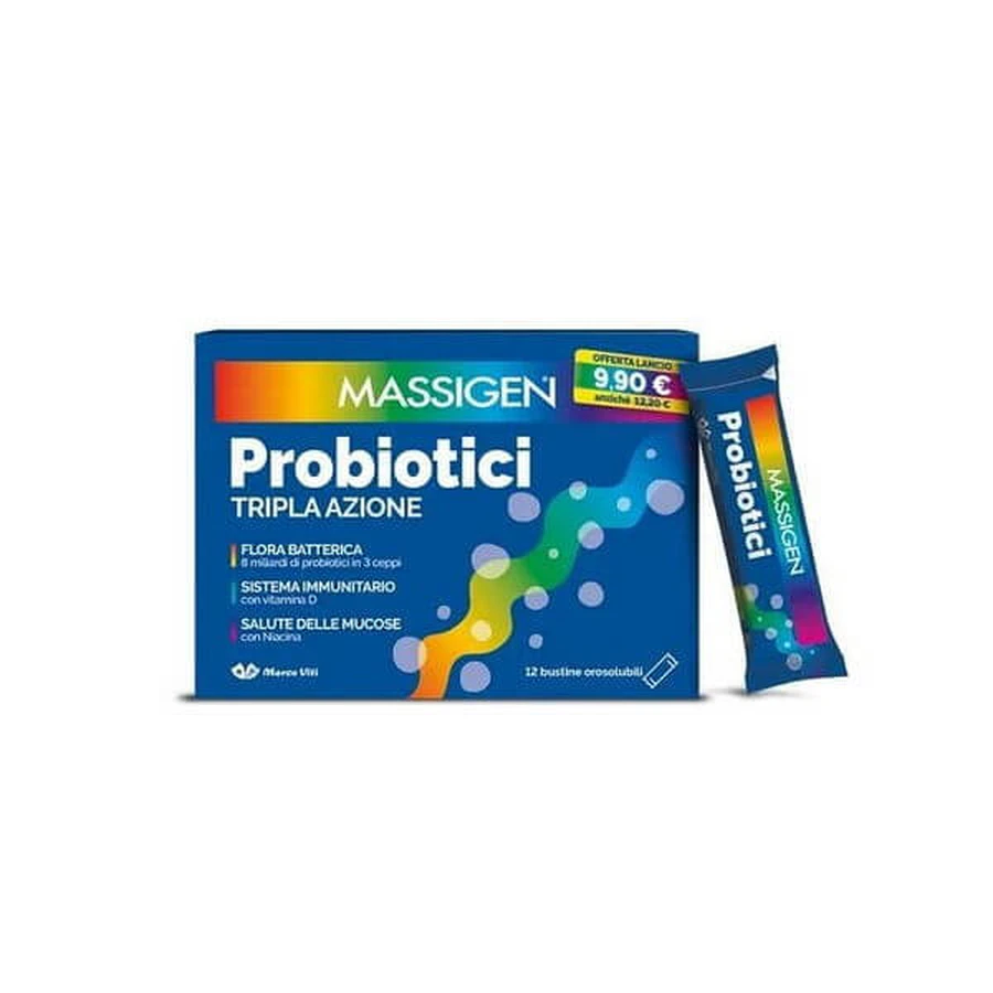 Massigen Probiotica 12 Stickpacks 1 G Volledige prijs