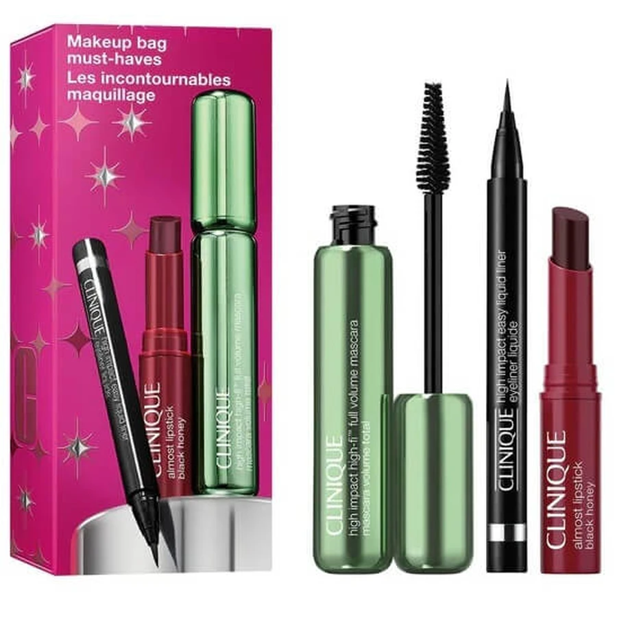 CLINIQUE MAKEUP BAG MUST-HAVES