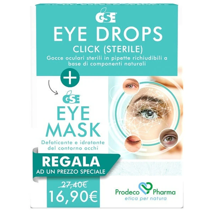 Gse Eye Drops Click 5 ml + Eye Mask 30 ml