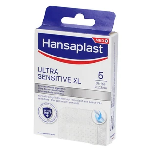 Hansaplas Ultragevoelige pleisters XL 72 x 50 mm