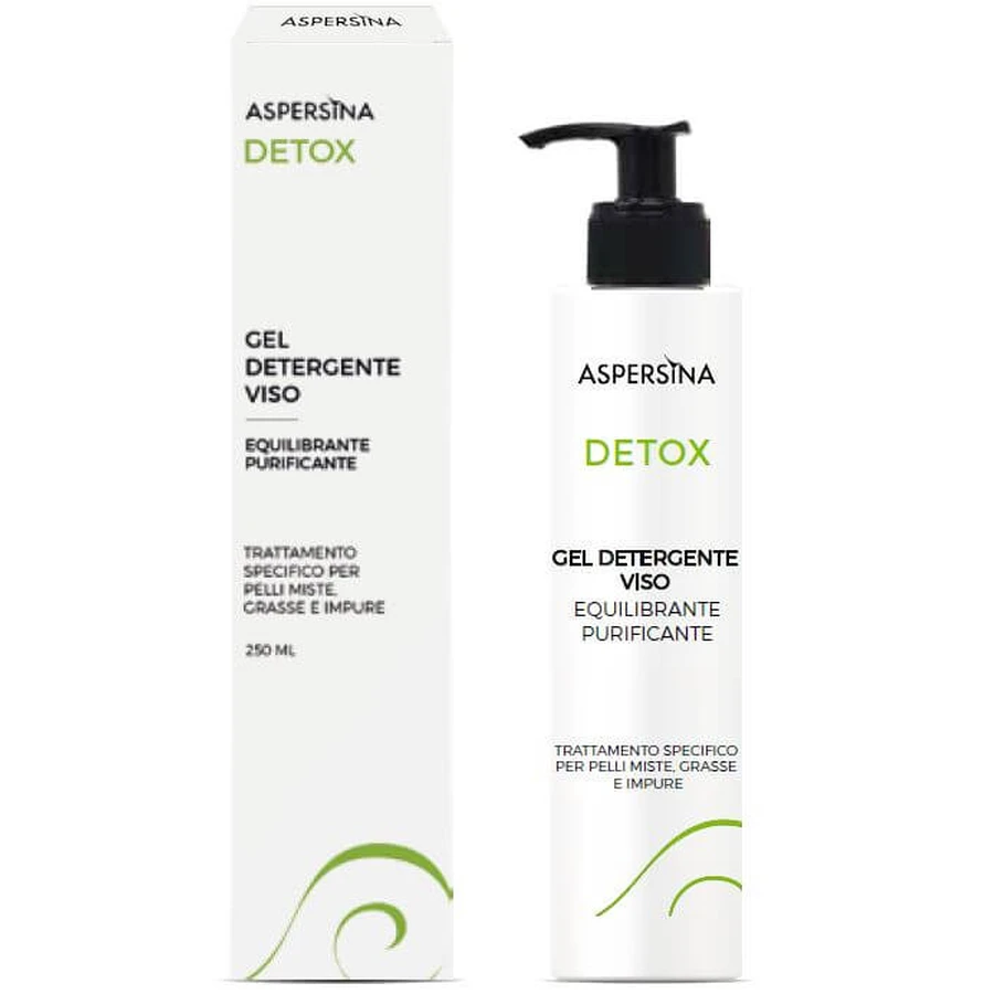 GEL DÉTOXIFIANT À L'ASPERSINE POUR LE VISAGE