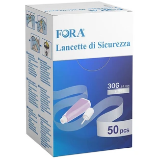 LANCETA DE SEGURIDAD FORA 50PCS