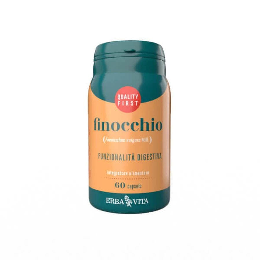 Fenchel 500mg 60 Kapseln Erbavita