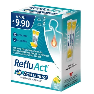 REFLU ACT ZUUR CONTROLE 20STICK