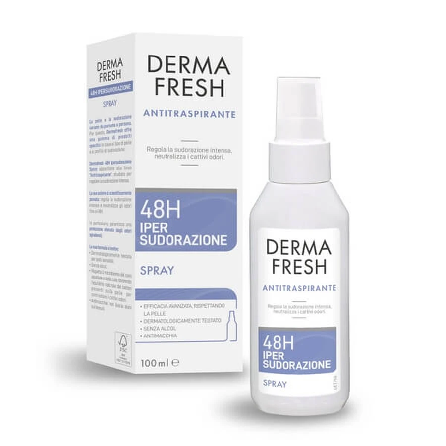 Dermafresh Hypersweat 48h deodorant spray 100 ml