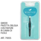 VANTAGE GM009 PINZETTA OBLIQUA C/F