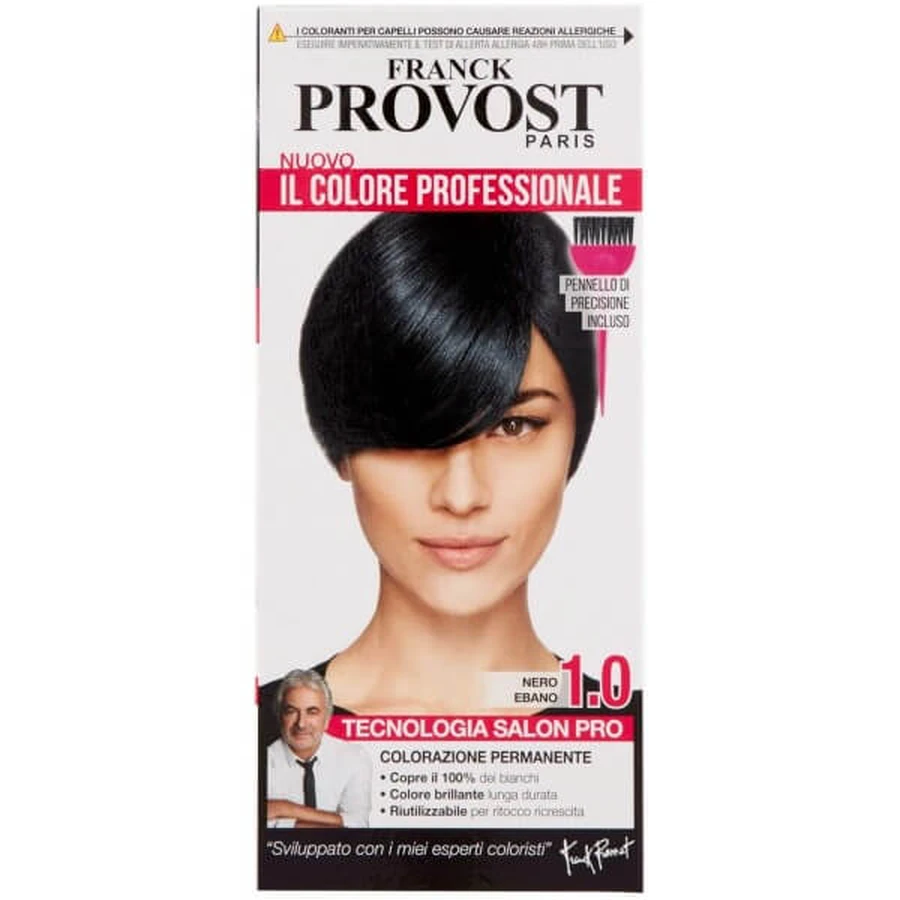 FRANK PROVOST PROFESSIONAL PERMANENT COLORING 1.0 BLACK EBONY