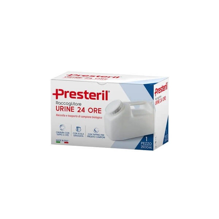 Medipresteril 24-Hour Urine Container - 1 piece