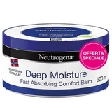 Neutrogena Deep Moisture Comfort Face and Body Cream for Normal and Dry Skin, Norwegian Formula, 300 ml