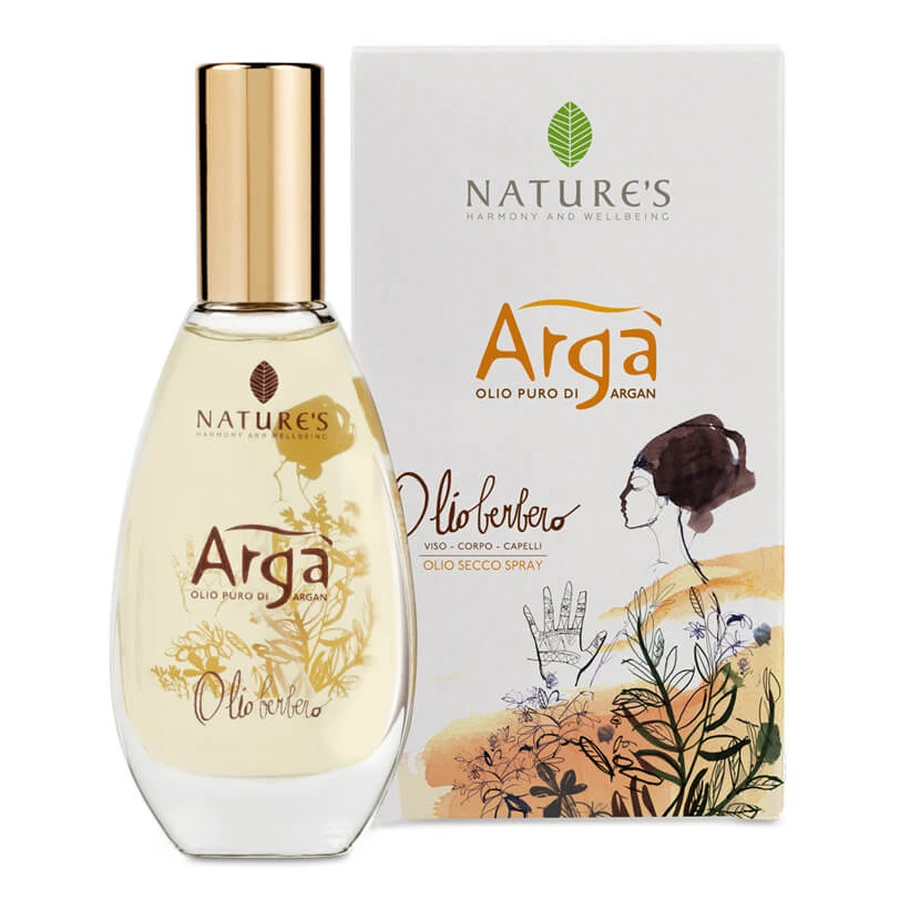 Nature's Arga' Berber gezicht-lichaam-haar olie 50ml
