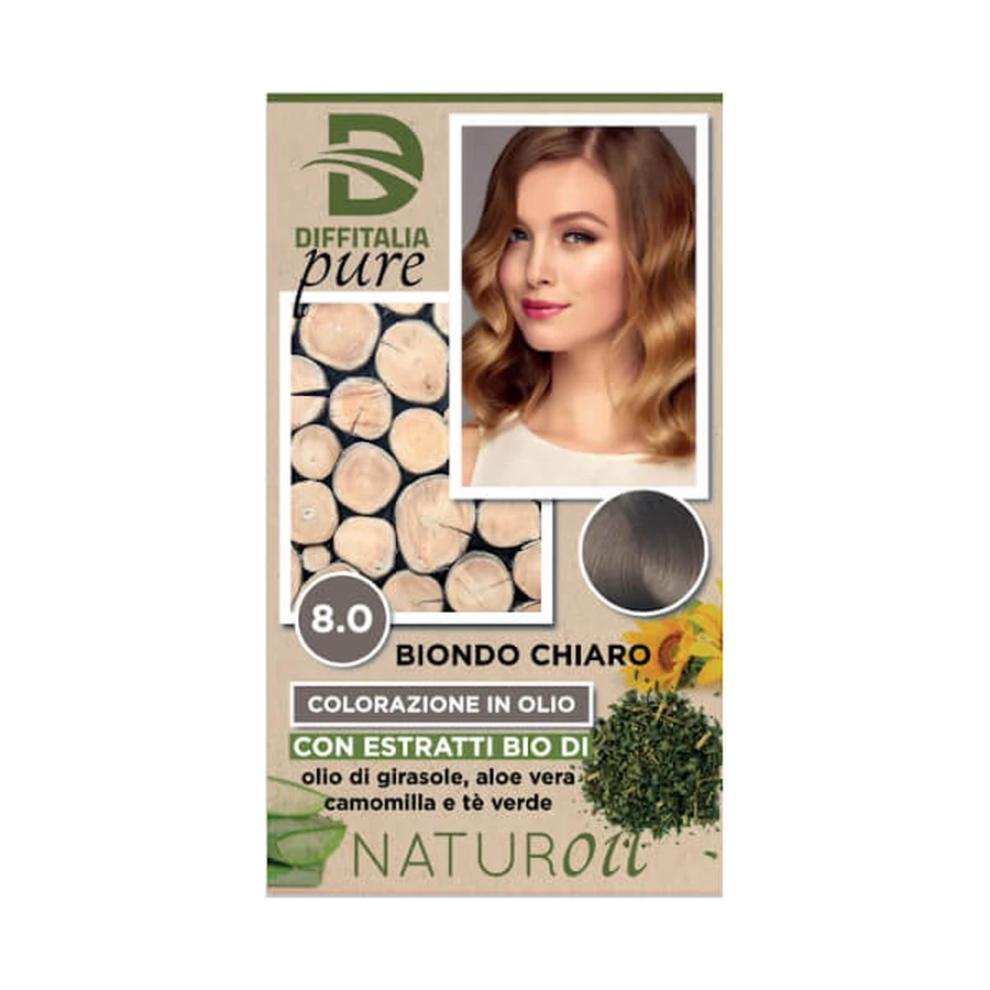 Naturoil Gentle Light Blonde Oil Coloring 8.0