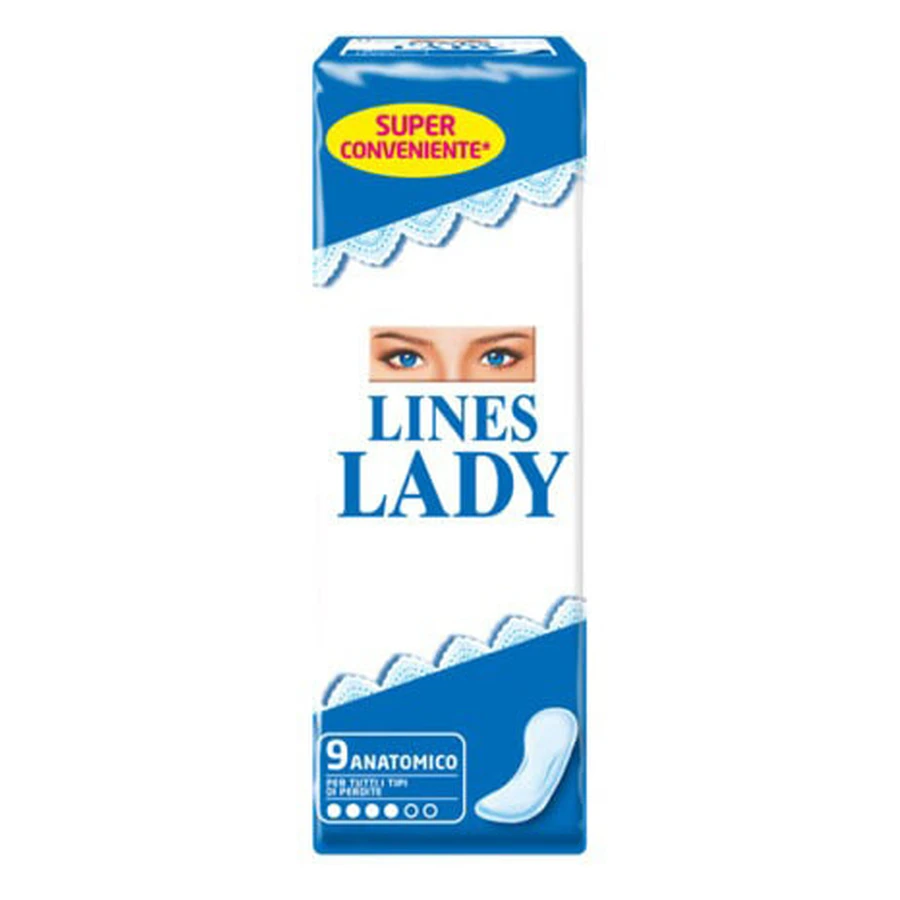 LIJNEN ANATOMISCHE DAME 9ST