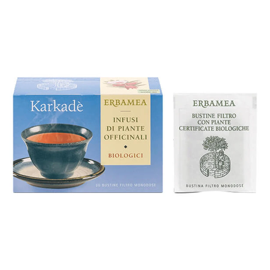 Infuzie "Erbamea Karkade" 20 de pliculețe cu filtru cu doză unică