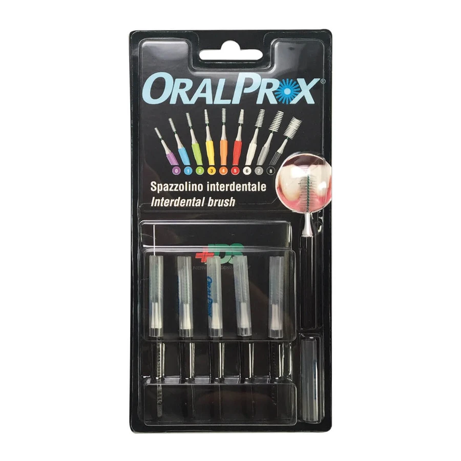 Oralprox Blister 6pcs Mis 8 Black