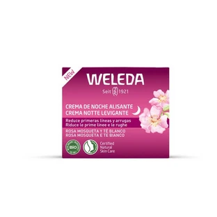 Weleda Crema de Noche Suavizante de Rosa Mosqueta y Té Blanco 40ml