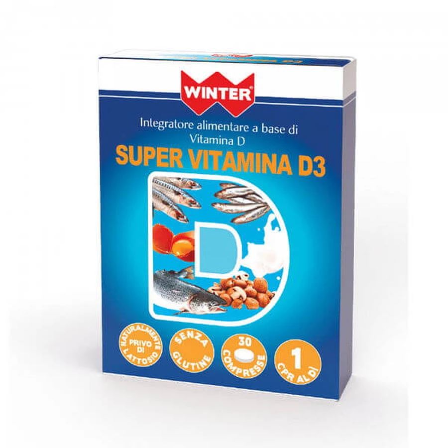 SUPER VITAMINA D3 30CPR