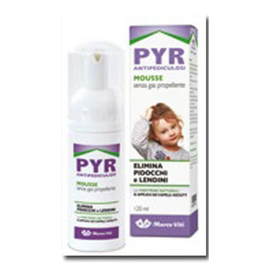 PYR ANTIPEDICUOUS MOUSSE 120ML