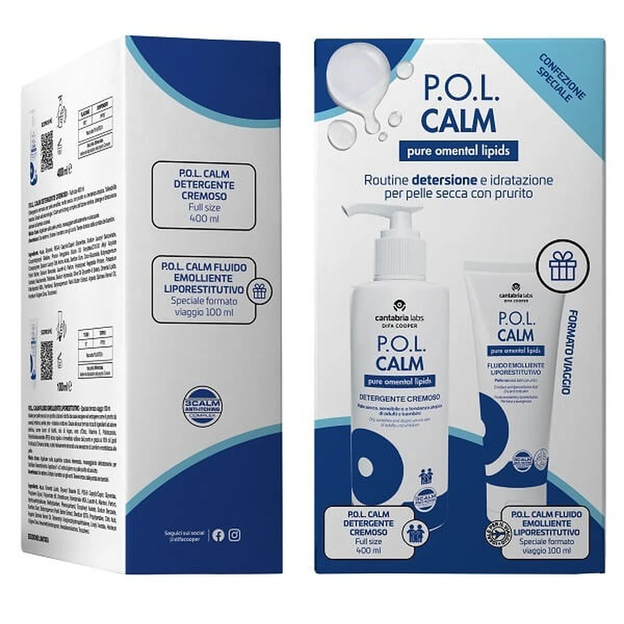 Pol Calm 400ml nettoyant + 100ml fluide