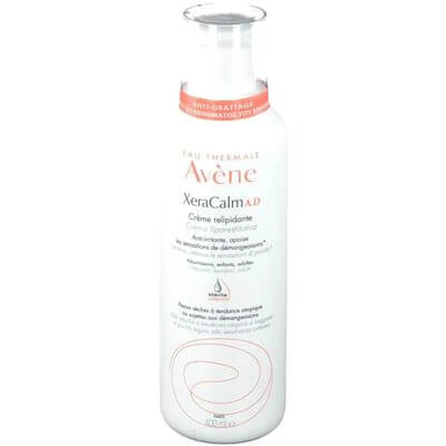 Avène Xeracalm AD Crème Liporestitutive 400ml Peau Sèche Eczéma Atopique