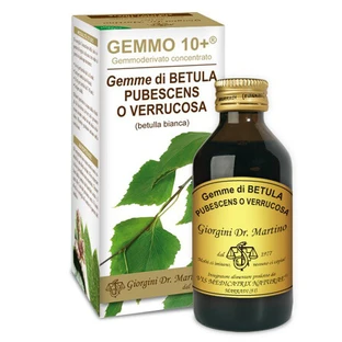 Gemmo 10+ Witte Berk Alcoholvrij Vloeibaar 100ml Giorgini