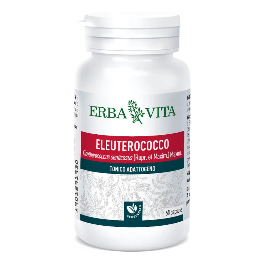 Eleuterococco 60 Capsule 350mg Erbavita