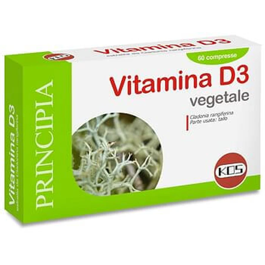 Vitamin D3 Vegetable 60 Tablets