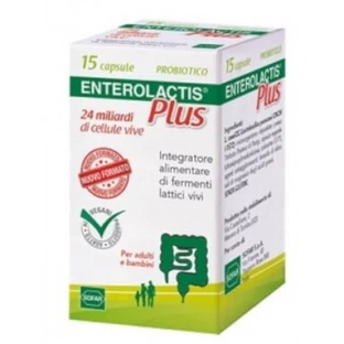 Enterolactis Plus con bacterias lácticas vivas 15 cápsulas