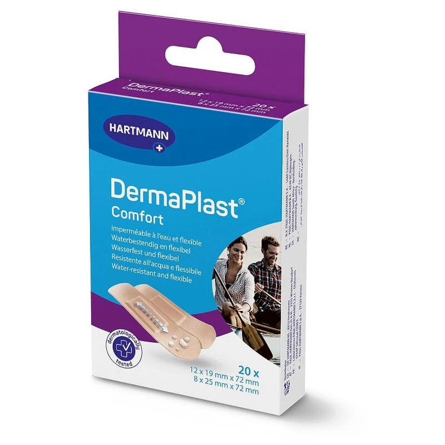 CER DERMAPLAST COMFORT 2F 20PCS