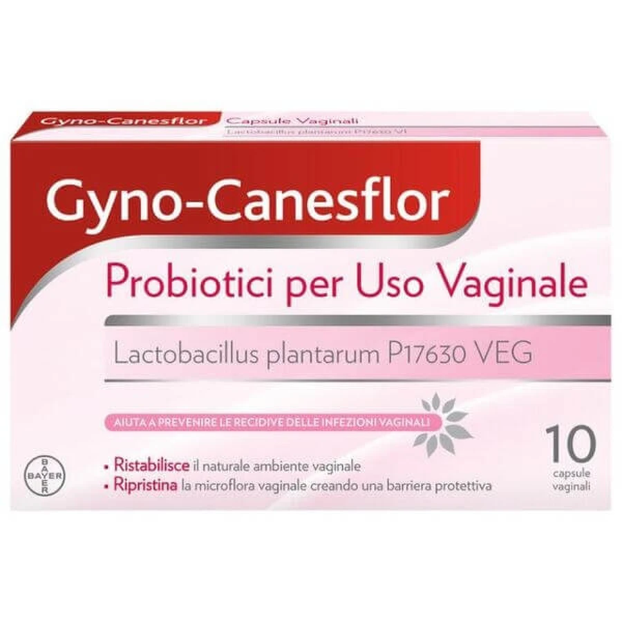 Bayerno-Canesflor Vaginal Probiotic for Bacterial Flora 10 cps