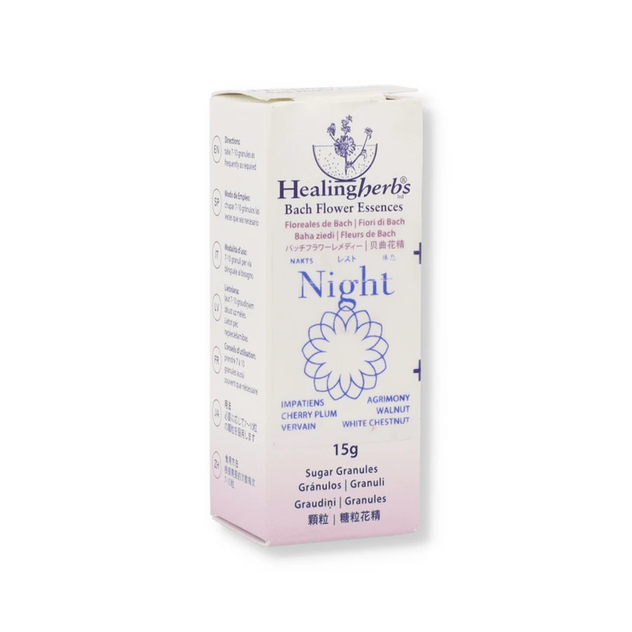 Night Bach Flower Essences Heling Herbs Granules 15g