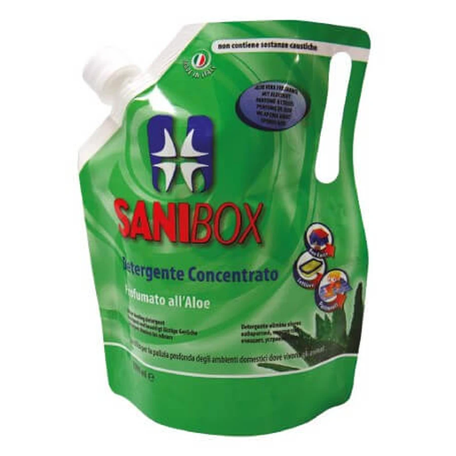 PET PROFESSIONAL SANIBOX CONCENTRATED CLEANER ALOE 1 LT