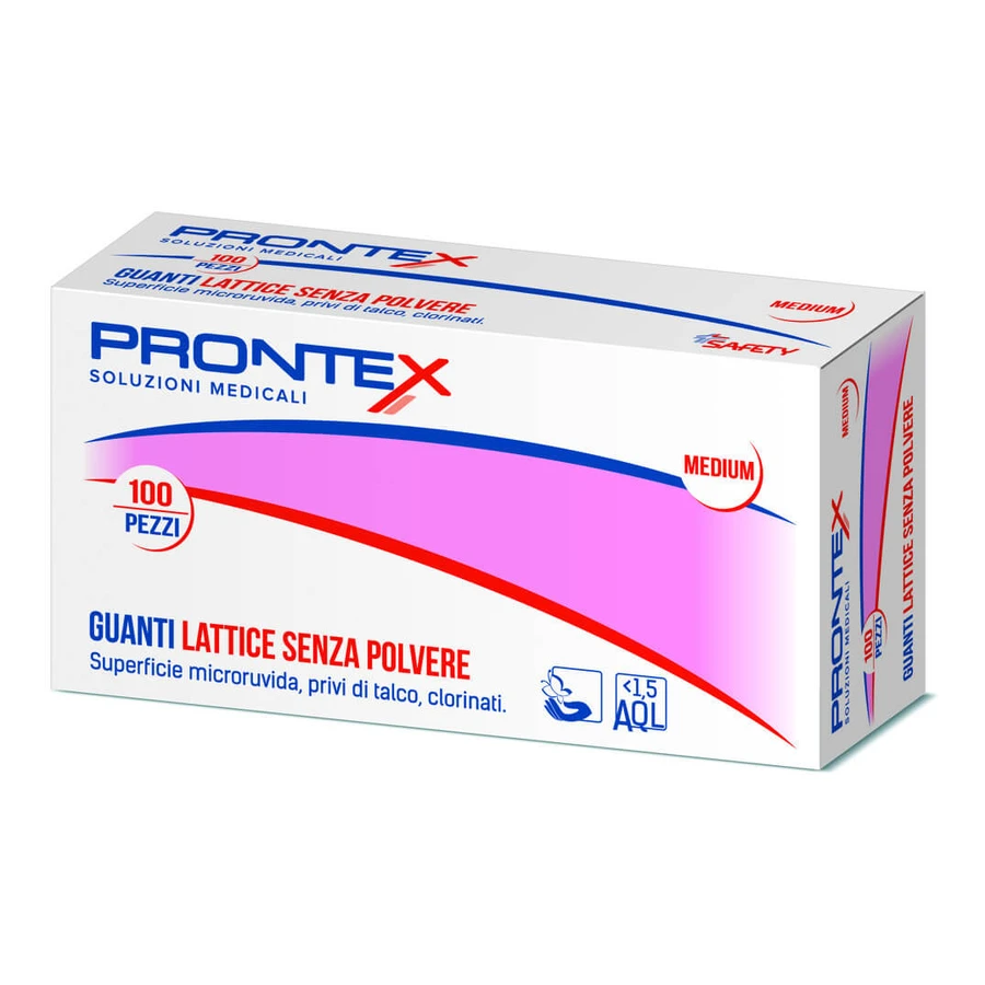 GUANTE PRONTEX LATT M 100UDS