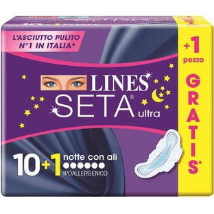 LINEAS SEDA ULTRA NOCHE 10+1UDS