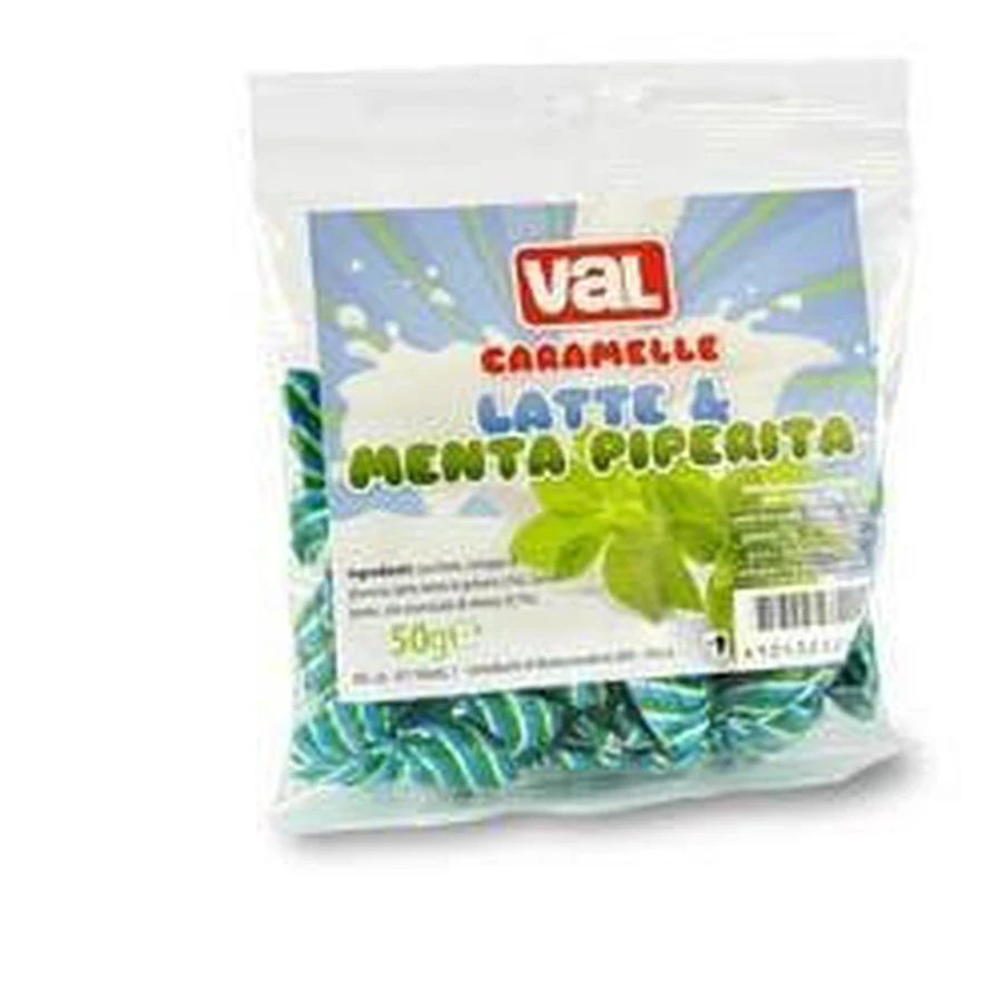 VAL CARAM MILK/MINT SACHET 50G