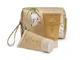 Bolso de mano Iris White Beauty