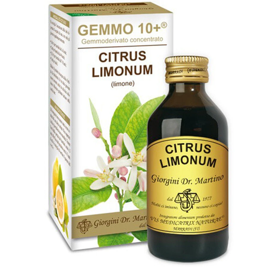 Gemmo 10+ Lămâie lichidă fără alcool 100ml Giorgini
