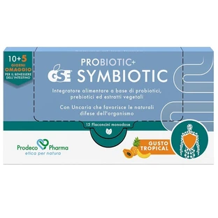 Probiotic+ GSE Symbiotic 15 flesjes tropische smaak