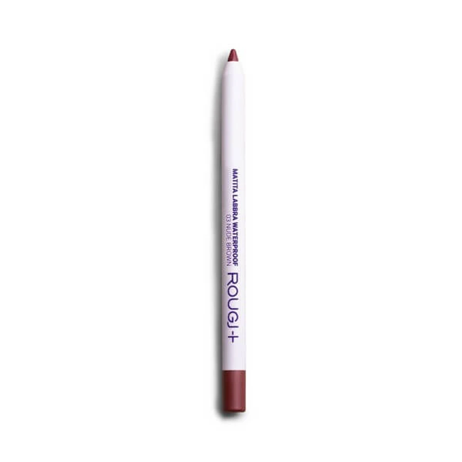 Rougj waterproof lip pencil 03 nude brown