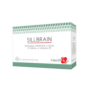 HEALTH4U SillBrain 30 Capsules Liver Supplement with Silibin and Vitamin B1