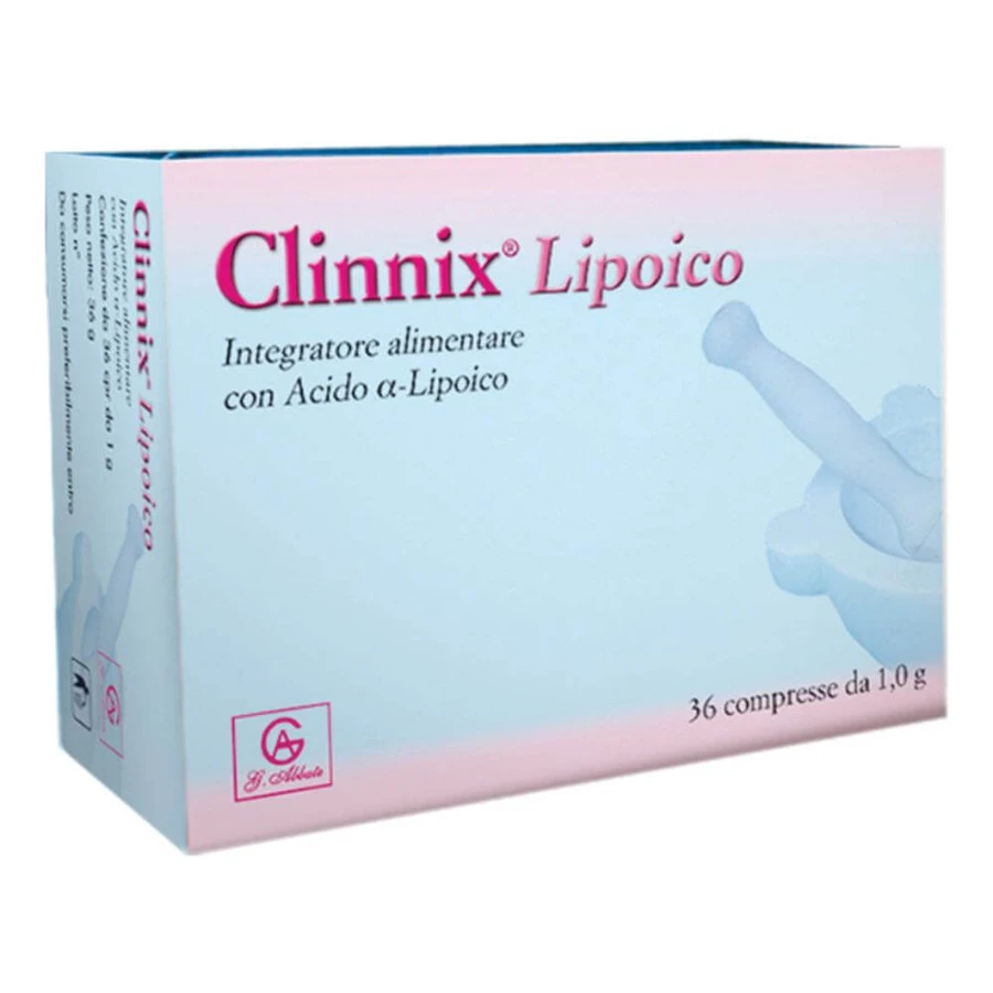 CLINNIX Liponzuur 36 Tabletten 1,5g